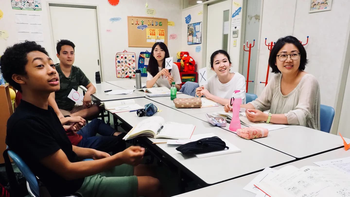 School website photograph · インターナショナルアカデミー