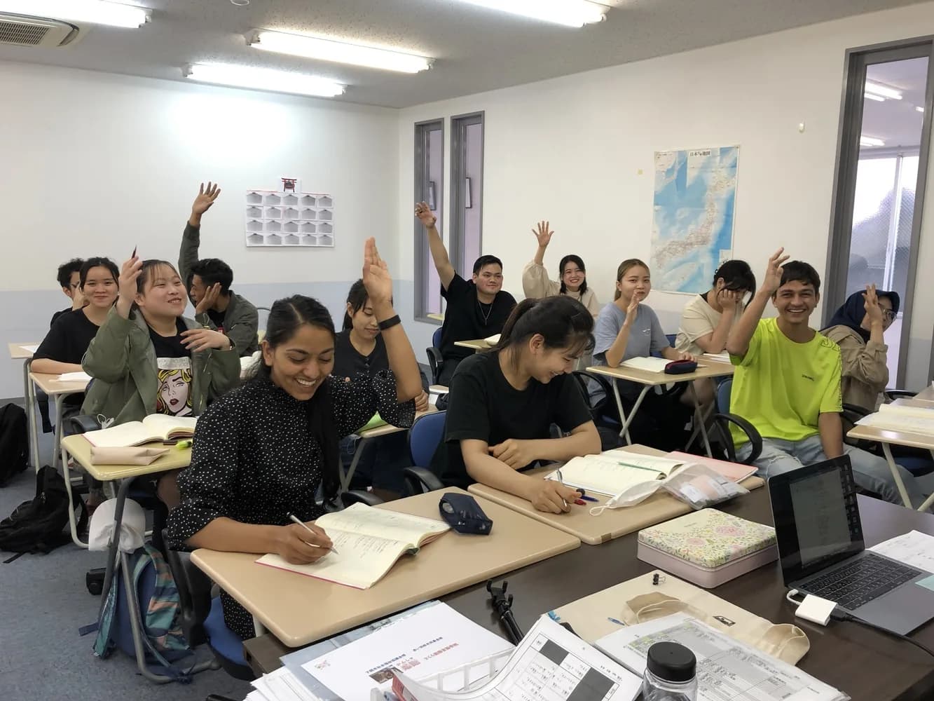 School website photograph · さくらパンゲア語学院