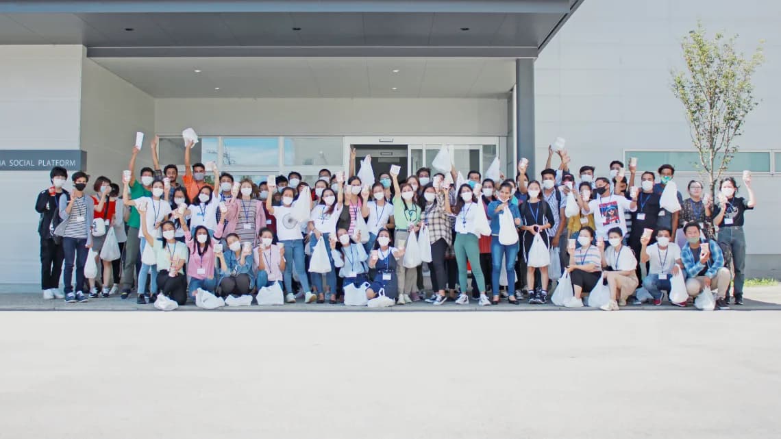 School website photograph · 富山情報ビジネス専門学校 日本語学科