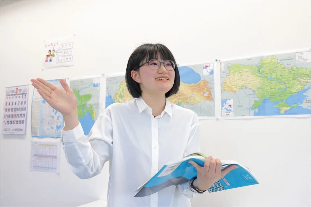 School website photograph · NSA日本語学校