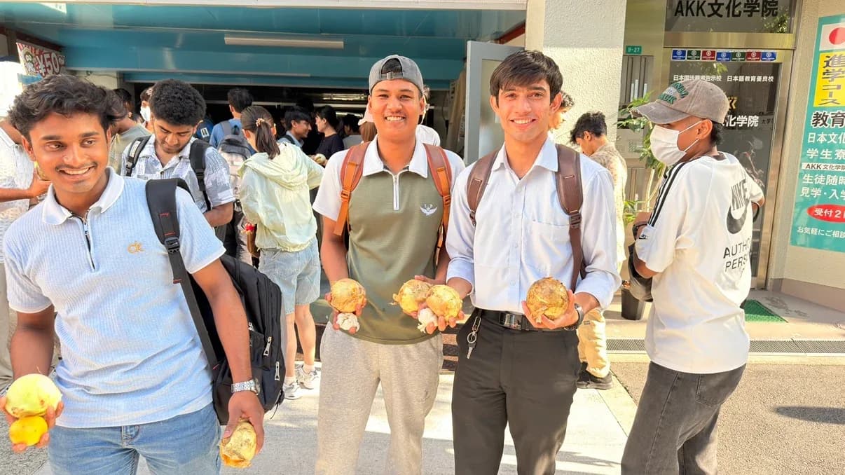 School website photograph · AKK文化学院