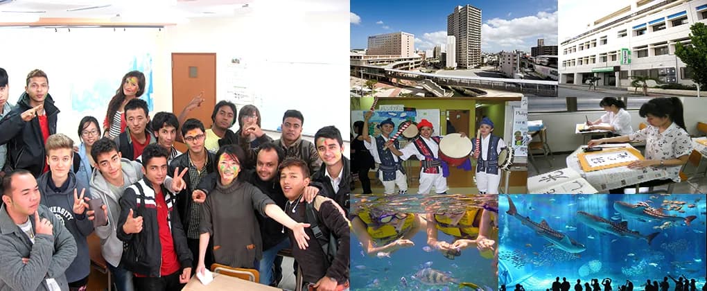 School website photograph · 学校法人ゴレスアカデミー 日本文化経済学院