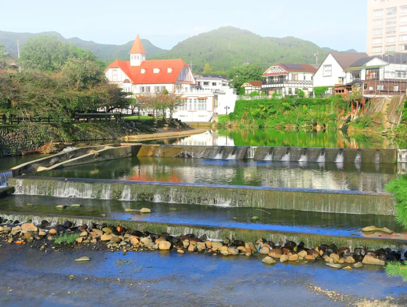 School website photograph · ICA国際会話学院 嬉野校
