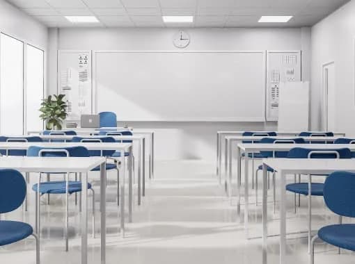 School website photograph · ICA国際会話学院