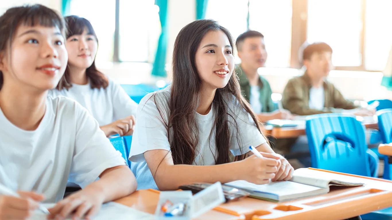 School website photograph · True Vine Japanese Language Education Center