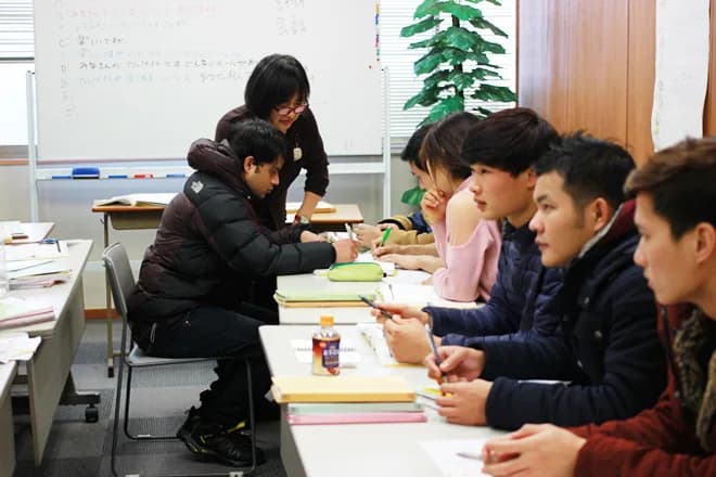 School website photograph · アン・ランゲージ・スクール練馬校