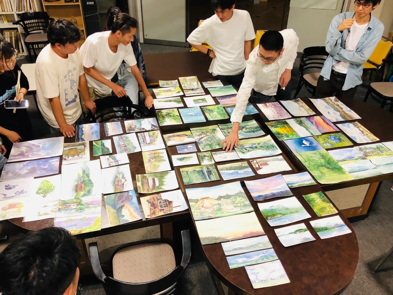 School website photograph · 佐渡国際教育学院