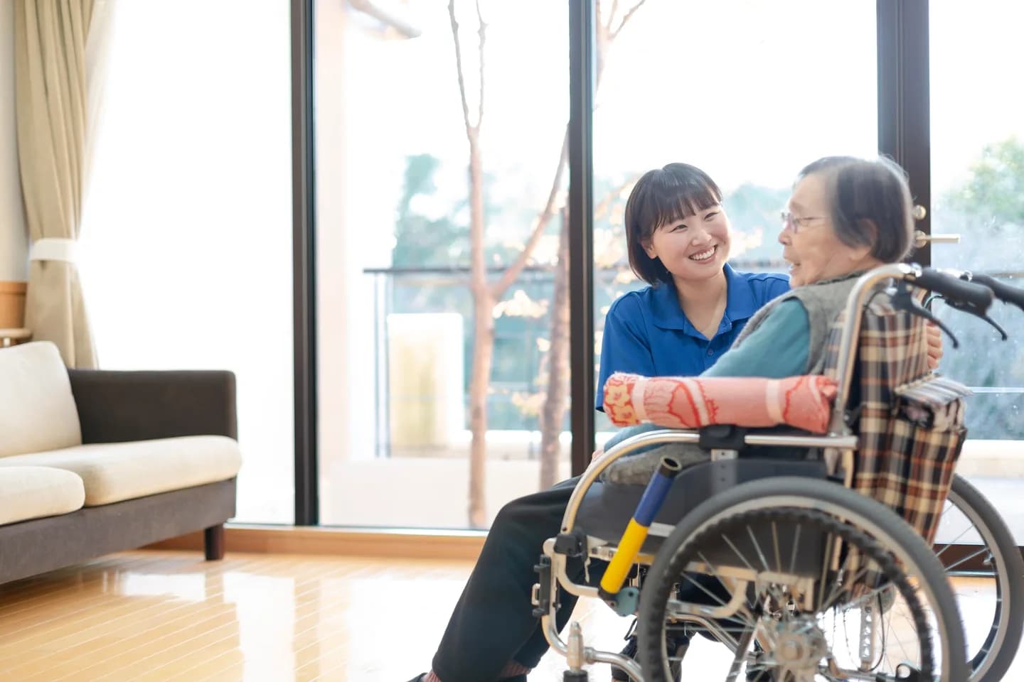 School website photograph · ＹＭＣＡ健康福祉専門学校