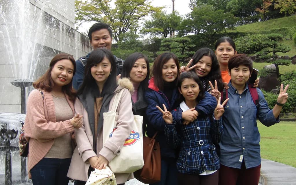 School website photograph · 広島アカデミー