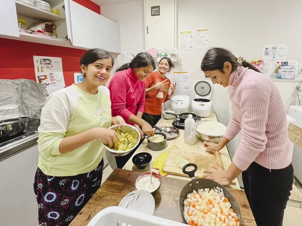 School website photograph · AOMORI JAPANESE LANGUAGE SCHOOL