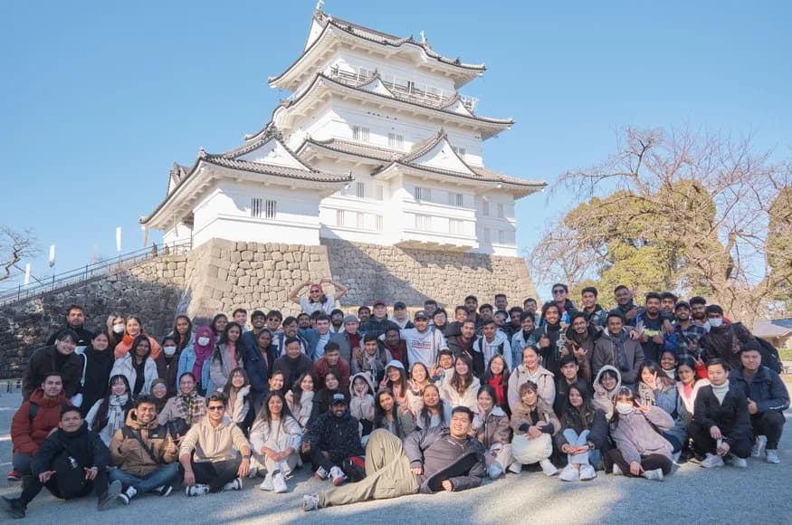 School website photograph · LIBERTY ODAWARA JAPANESE LANGUAGE SCHOOL