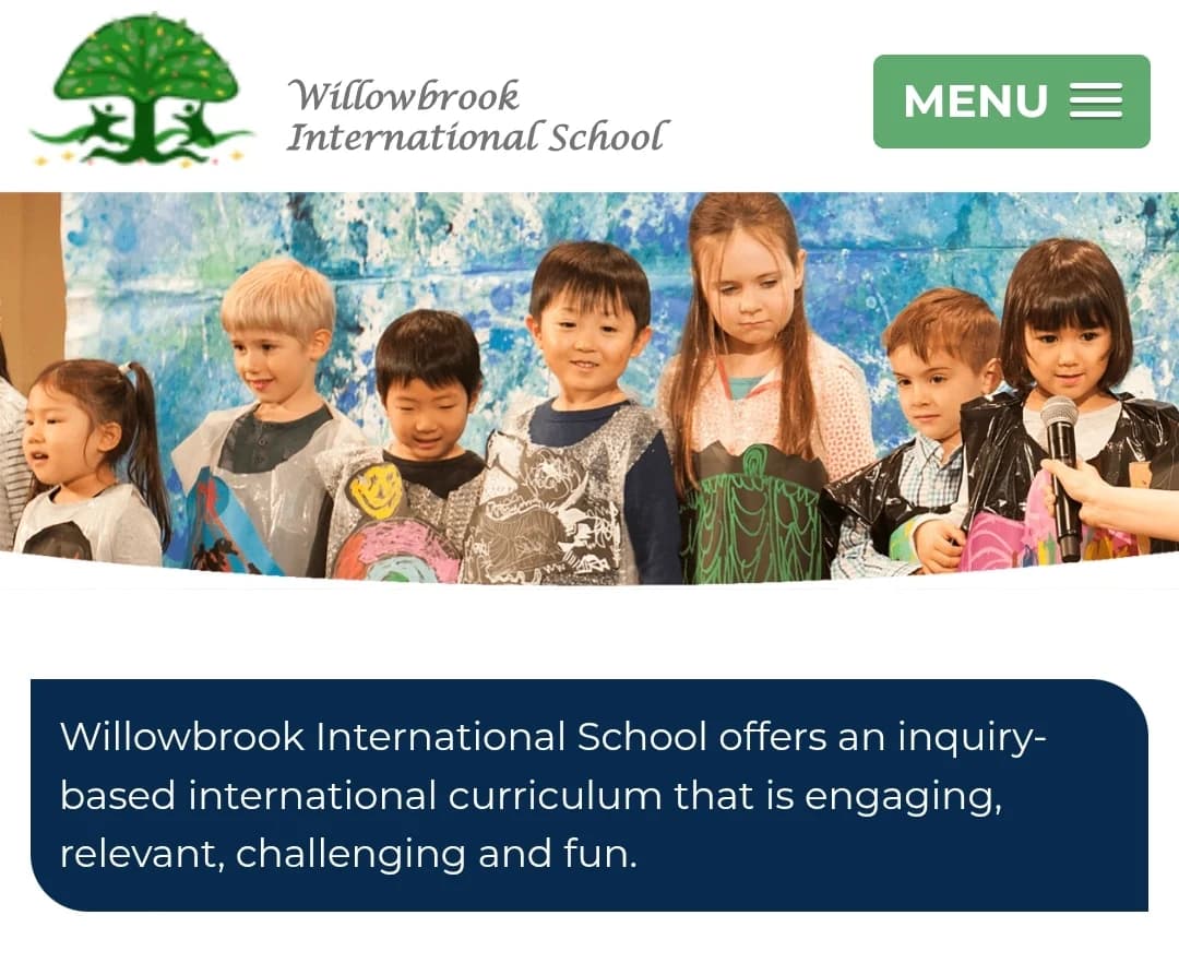 Image from Willowbrook International School's official website