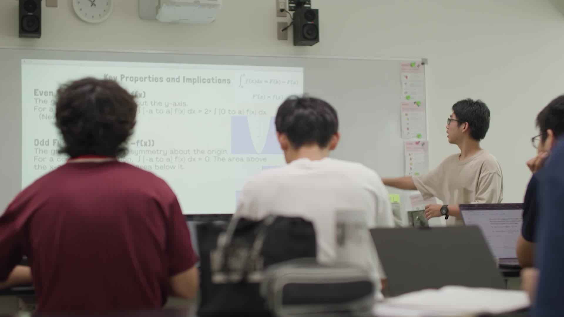 Classroom learning at Nagoya International School