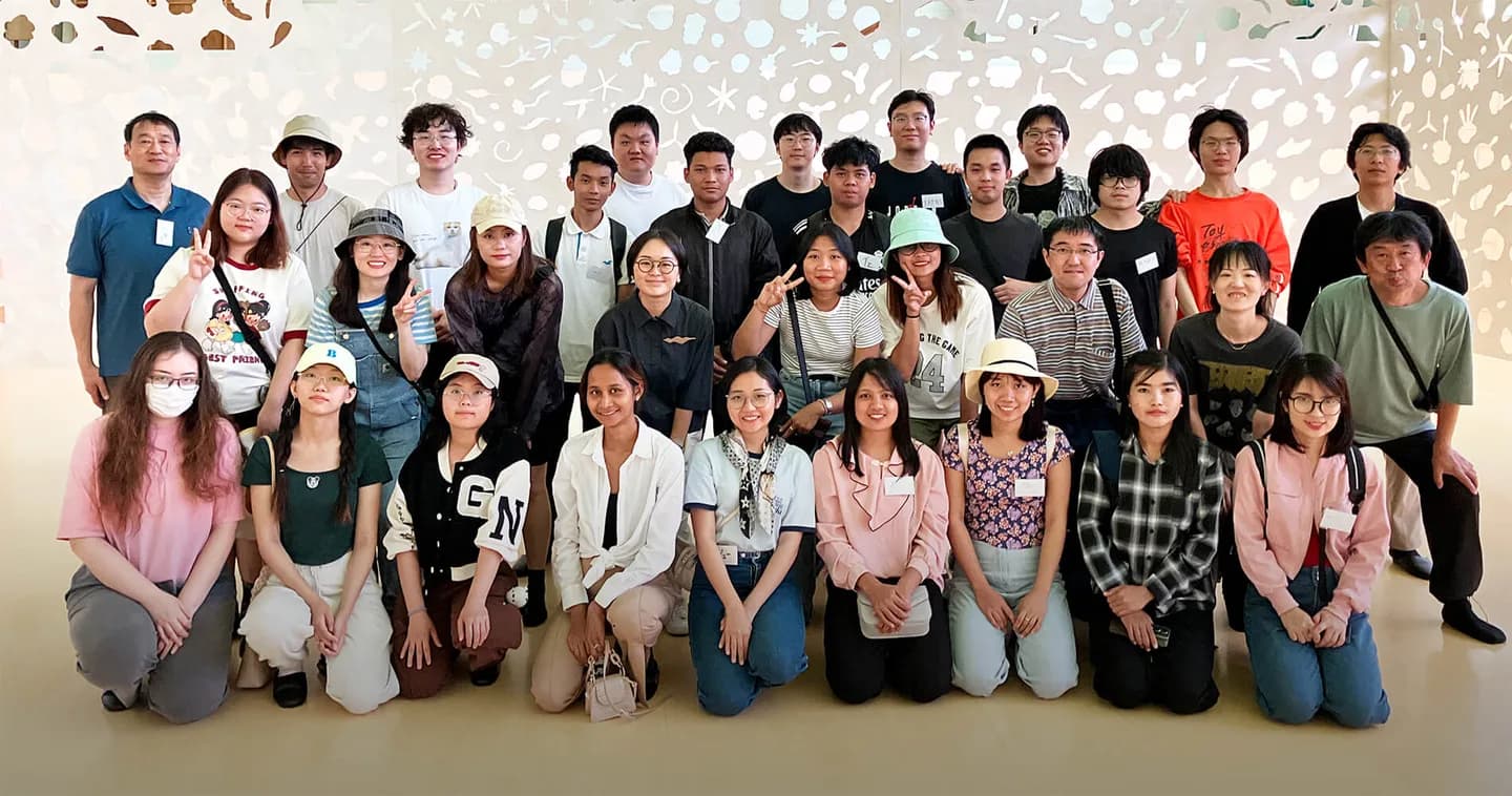 School website photograph · 創研学園看予備