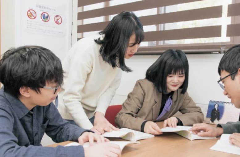 School website photograph · 大原日本語学院