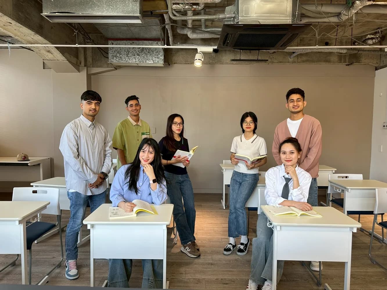 School website photograph · 東アジア日本語学校